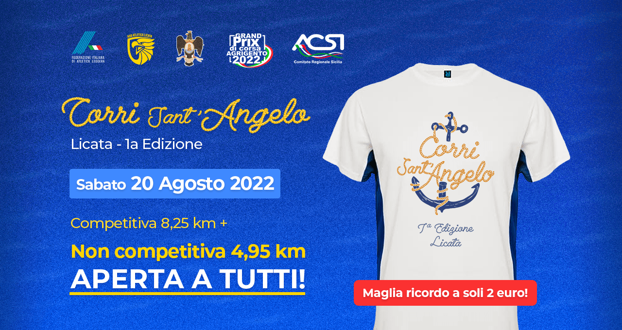 Copertina Corri Sant'Angelo 2022