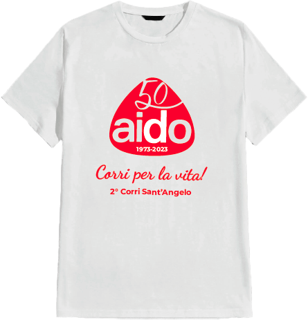 maglia aido corri sant'angelo 2023