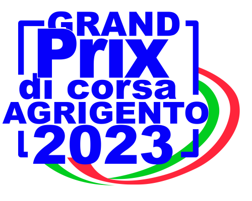 Logo Gran Prix Agrigento 2023 blu